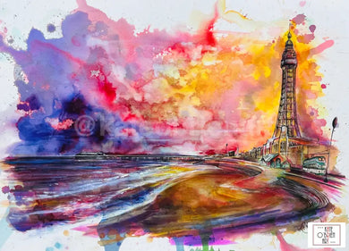 Blackpool Tower Original Artwork