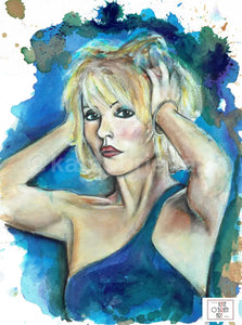 Debbie Harry Art Print Portrait