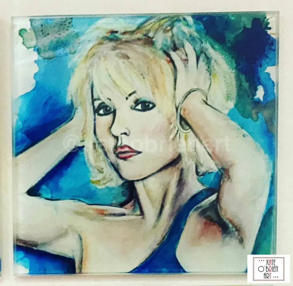 Debbie Harry Glass Coaster