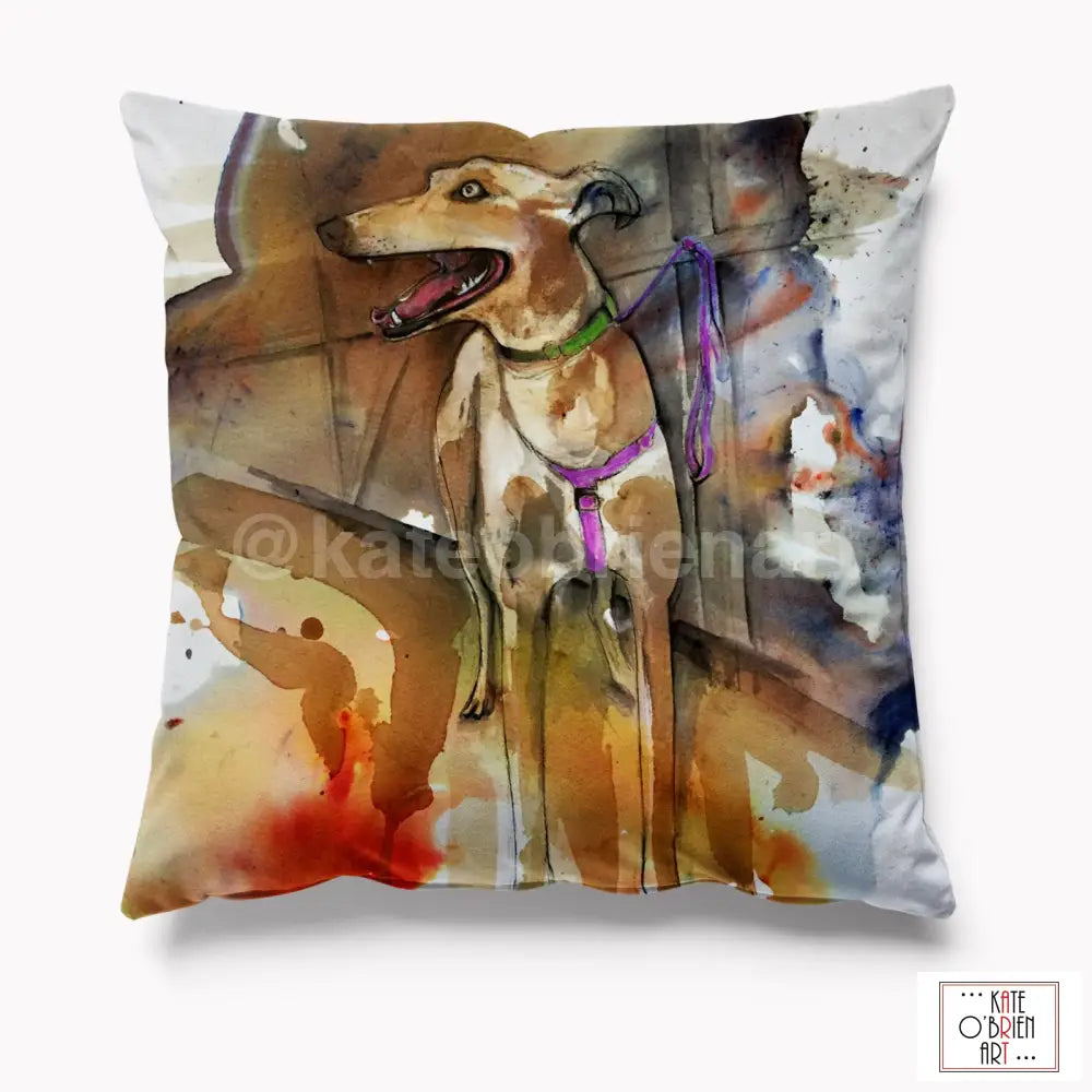 Greyhound Cushion