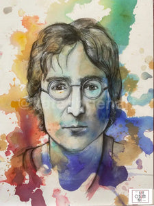 John Lennon Art Print Portrait
