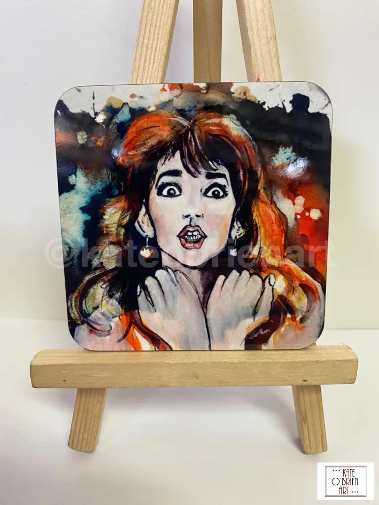 Kate Bush Printed Wooden Magnet
