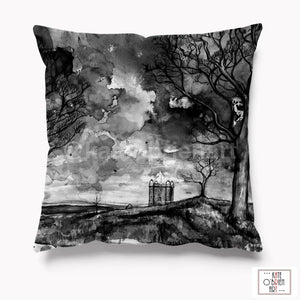 Lyme Park Monochrome Cushion