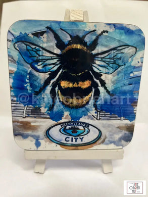 Manchester City Bee Coaster