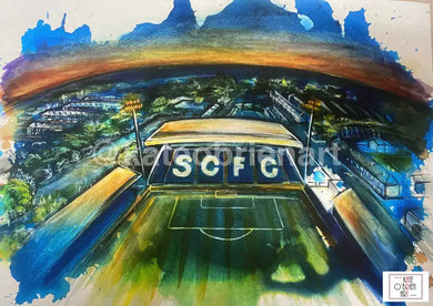 Stockport County Football Club Original Artwok