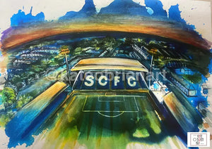 Stockport County Football Club Original Artwok