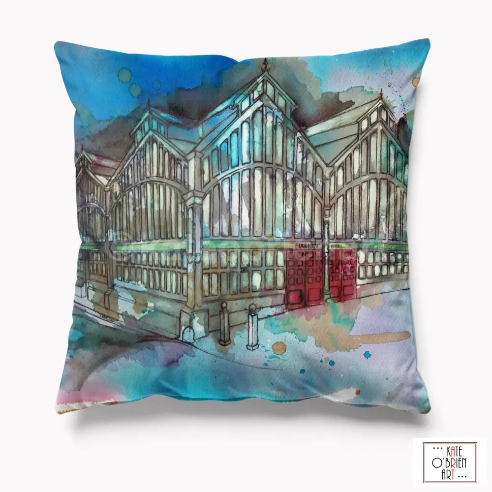 Stockport Market Hall Cushion