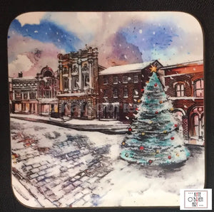 Stockport Produce Hall Christmas Coaster
