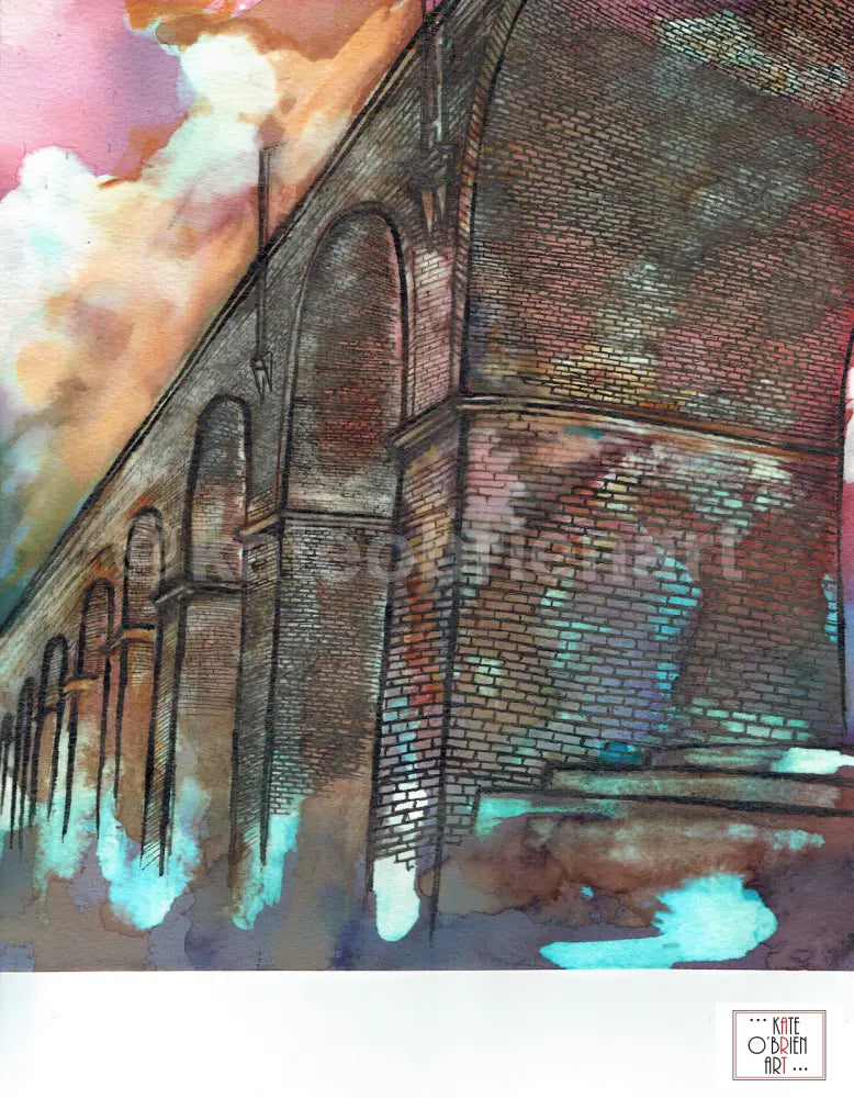 Stockport Viaduct Art Print