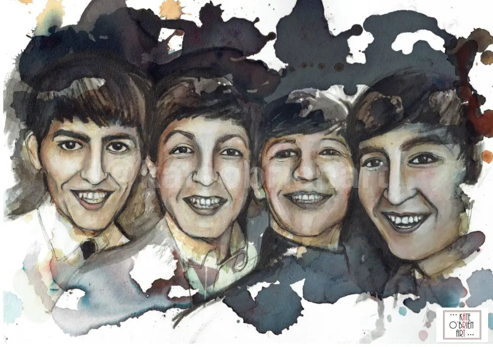 The Beatles Art Print Portrait