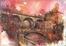 The Mersey And Viaduct Stockport Art