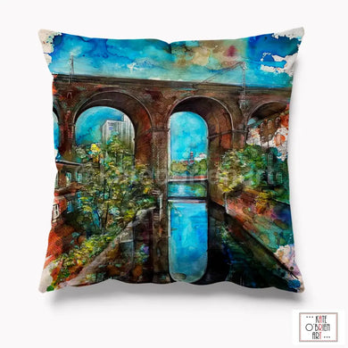 The River Mersey Stockport Cushion