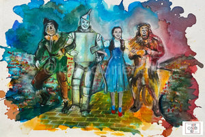 Wizard Of Oz Original Painting
